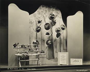 (WINDOW DISPLAYS--B. ALTMAN DEPARTMENT STORE) A striking group of 55 elegant photographs documenting the detailed and stylish displays